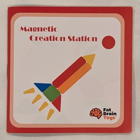 NWOT Fat Brain Toys Magnetic Creation Station (Tangram Toy) - Picture 9 of 16